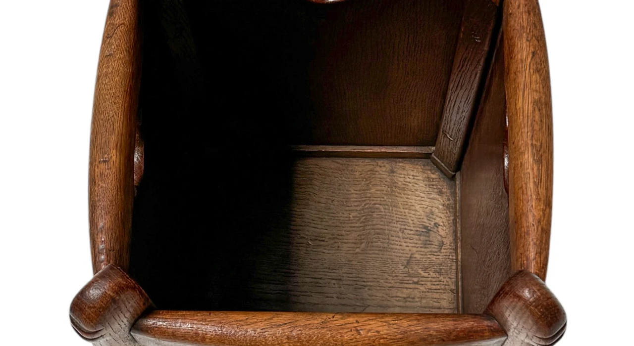 Jac. van den Bosch Art Deco Amsterdamse School Litter Basket 't Binnenhuis